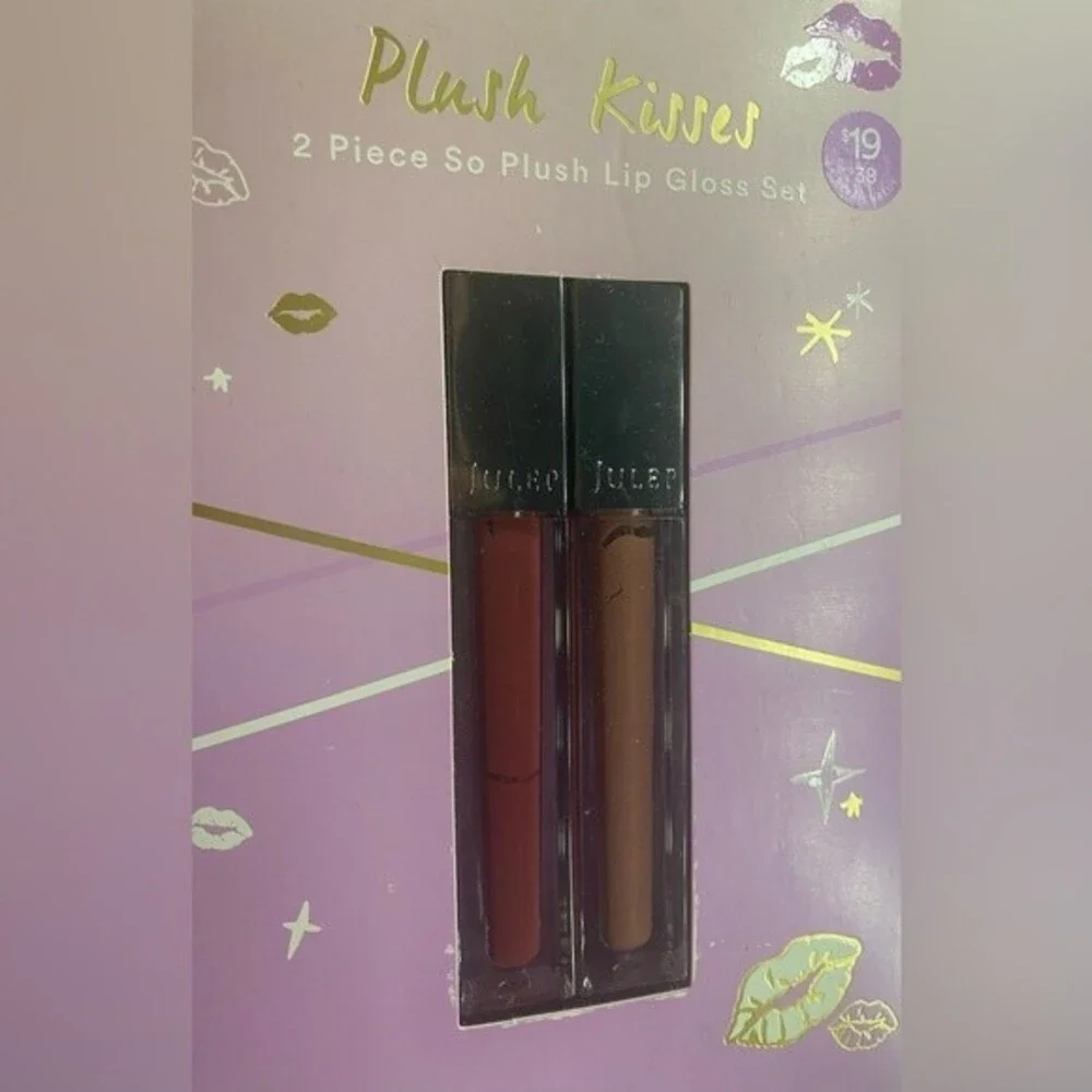NIB Julep Plush Kisses So Plush Lip Gloss Set Ultra-hydrating lip gloss